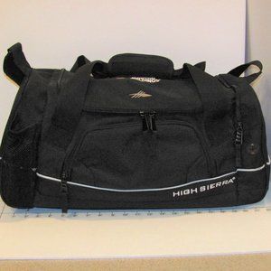 High Sierra ballistic nylon duffel 21"x10"x9"